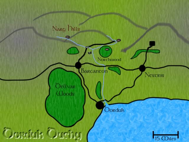 Dorduk Area Map