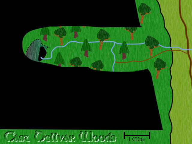 Delvar Woods East Map