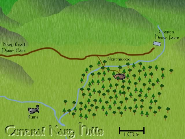 Narg Hills Central Map
